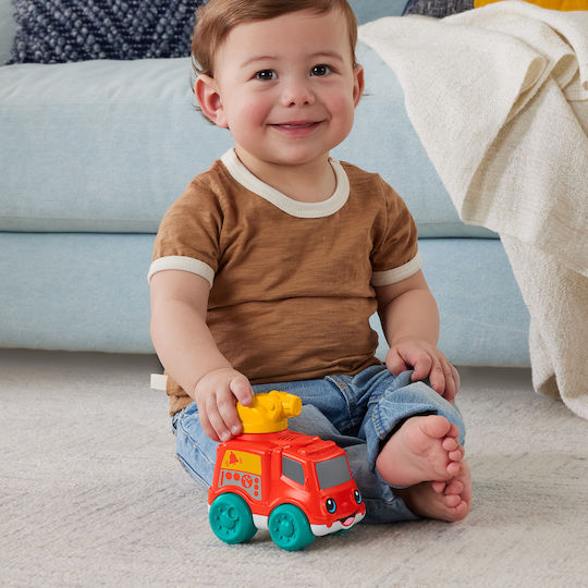 Mattel Push Along Chime And Ride Fire Truck για 6+ Μηνών