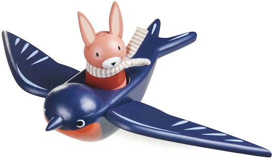 Tender Leaf Toys Animal Swallow And Rabbit made of Wood