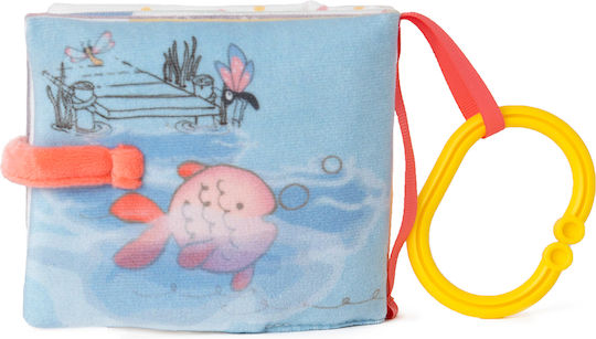 Amek Toys Activity Book Baby Book - Duck made of Fabric for 0++ Months