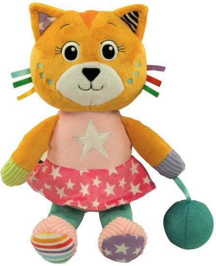 Clementoni Ζωάκι Katy The Kitty από Ύφασμα για Νεογέννητα