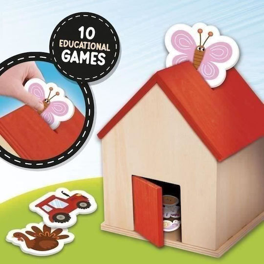 Real Fun Toys Βρεφικό Παιχνίδι Wood In The Farm από Ξύλο για 36+ Μηνών