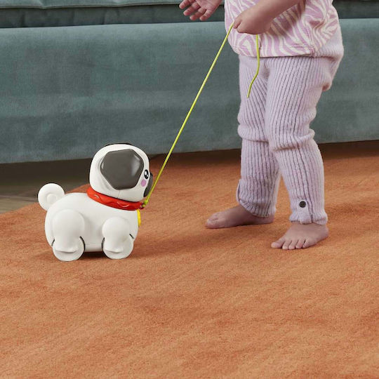 Fisher Price Συρόμενο Παιχνίδι Σκυλάκι Pug με Ήχους για 12+ Μηνών