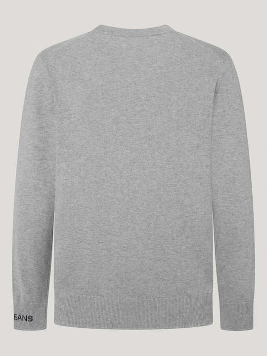 Grey Andre Long Sleeve Sweater Gray