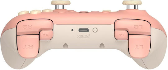 8Bitdo Ultimate 2C 2.4G Ενσύρματο Gamepad για Android / PC Peach
