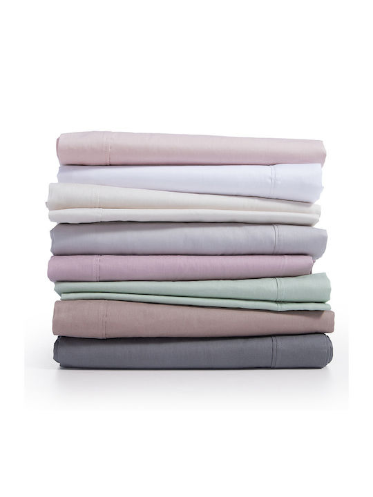 Nef-Nef Homeware Bettlaken Super-Doppel 240x270cm. Elements Ecru
