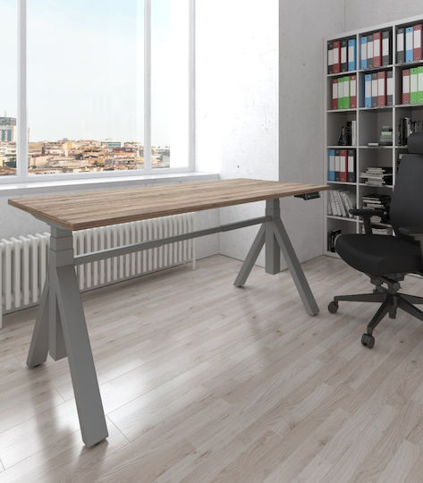 Electric Adjustable Desk Frame Action Desk Ypsilon Black 1075 1790x715x710 1170mm