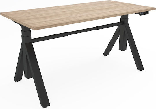 Electric Adjustable Desk Frame Action Desk Ypsilon Black 1075 1790x715x710 1170mm
