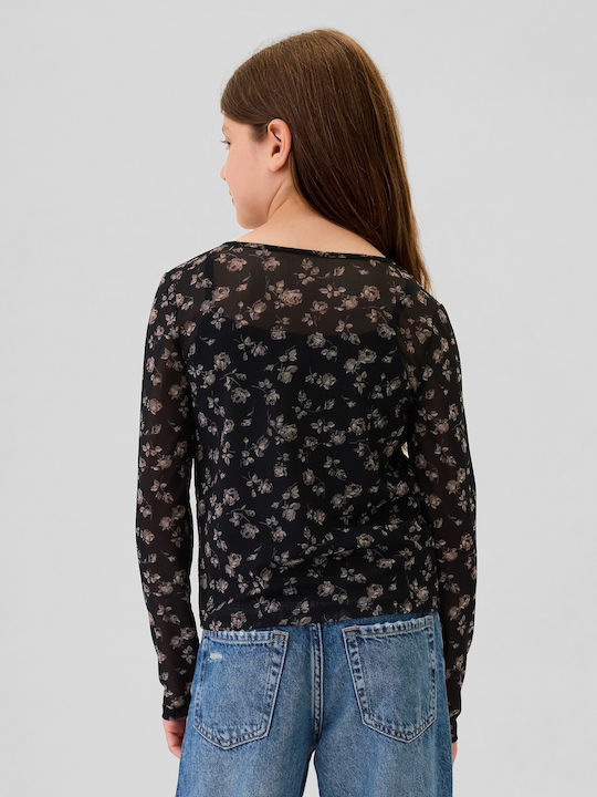 Kids' Shirt Long Sleeve Black