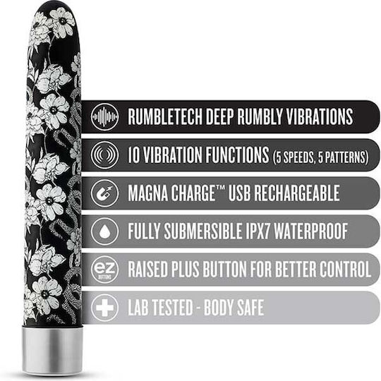 Blush Collection Klassisch Vibrator Schwarz