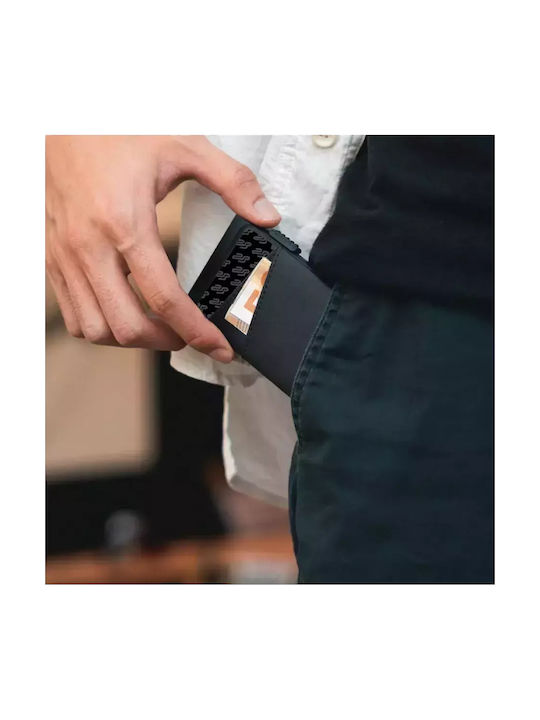 Ανδρικό Πορτοφόλι Καρτών με RFID Ροζ