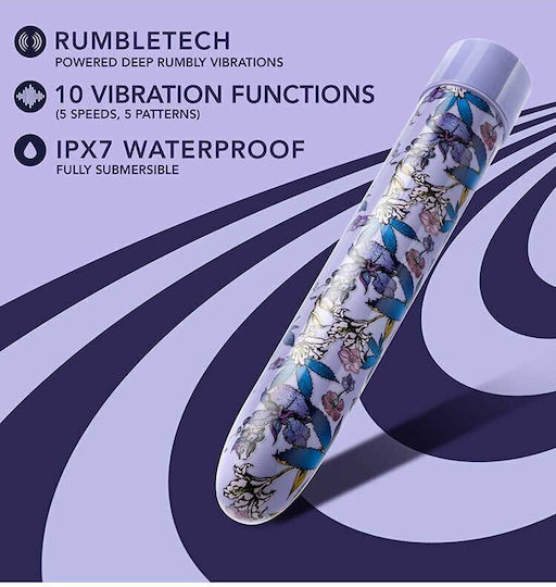 Blush Clasic Vibrator 17.8cm Violet