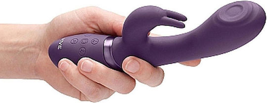 Vive Cato Δονητής Rabbit 21cm Purple