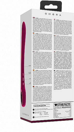 Vive Ombra Classic Vibrator 21cm Magenta