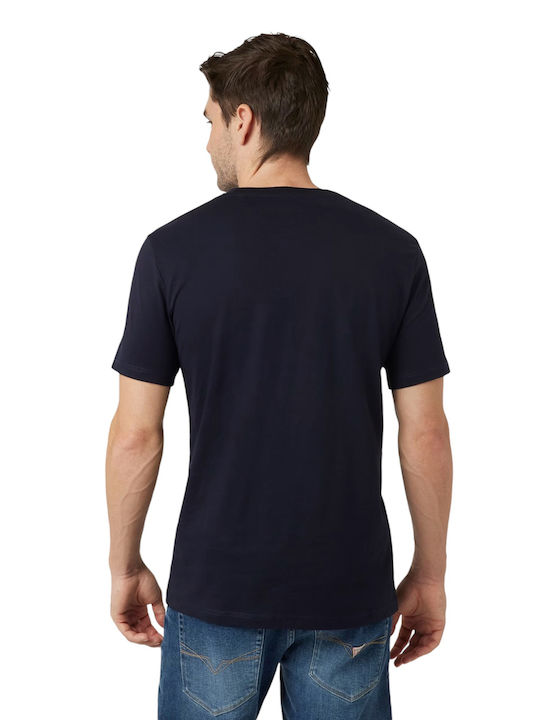 Guess T-shirt Navy Μπλε