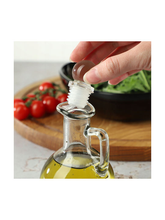 Kadax Öl- & Essigspender-Set Glas mit Ausgießer 100ml