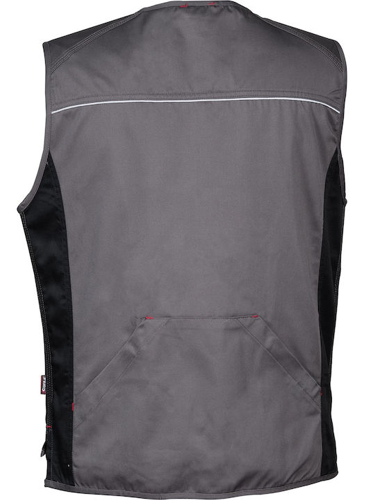 Cofra Waterproof Safety Vest Black