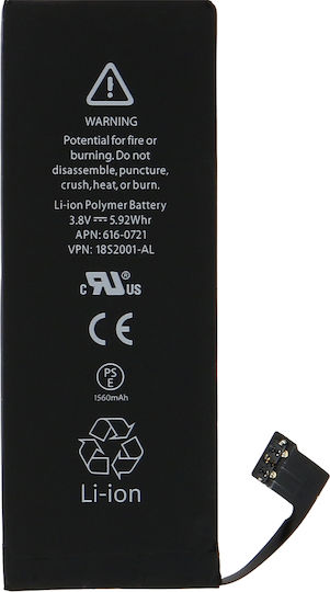 Akku Apple iPhone 5s 616-0722 1500 mAh Ersatzakku