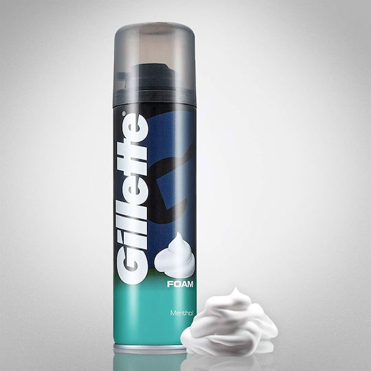 Gillette Menthol Shaving Foam 200ml