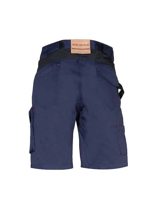 Cofra Tile Work Shorts Navy Blue