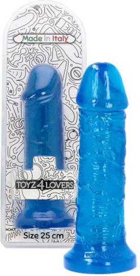 Toyz4lovers Leone Ρεαλιστικό Dildo με Βεντούζα Μπλε 25cm