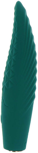 ToyJoy Alyssa Δονητής Bullet Textured Stimulator Vibrator Green Πετρόλ
