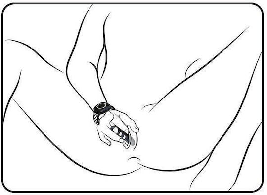 Adrien Lastic Touché Large Вибратор Пръст 9см Черно