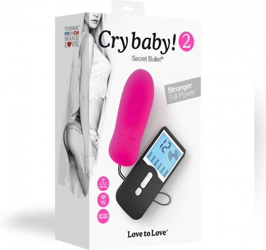 Love to Love Vibrator Geschoss mit Fernbedienung 8cm Rosa