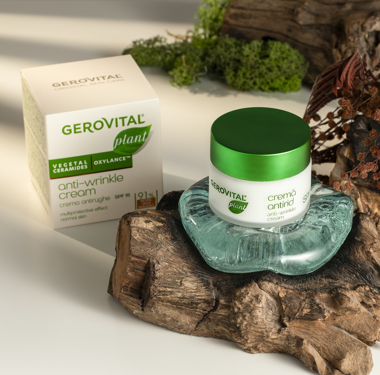 Gerovital Plant Creme Gesicht Tag mit SPF15 50ml | Skroutz Germany