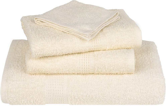vidaXL Set 2 Hotel Pool and Beach Towels 200x80 cm 360gsm Beige