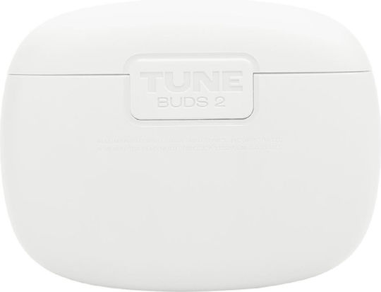 JBL Tune Buds 2 Bluetooth Handsfree Earphones with Sweat Resistance and Charging Case White