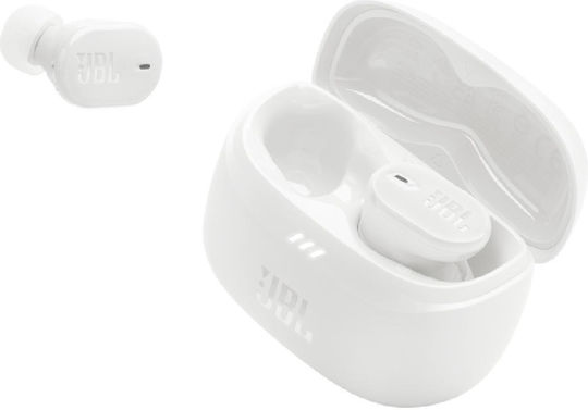 JBL Tune Buds 2 Bluetooth Handsfree Earphones with Sweat Resistance and Charging Case White