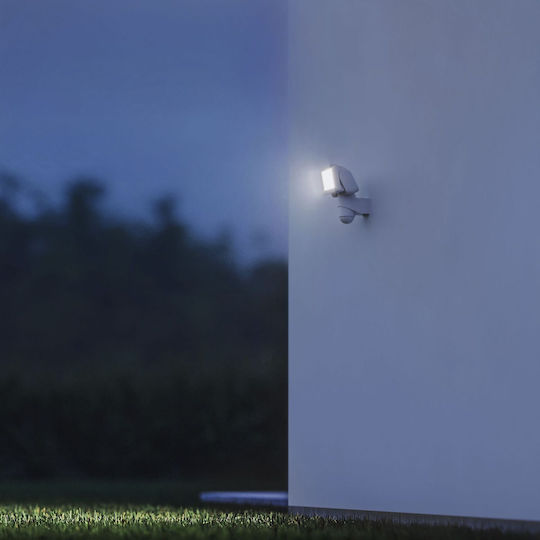 Steinel Waterproof LED Floodlight 20.5W Natural White 4000K with Motion Sensor IP44