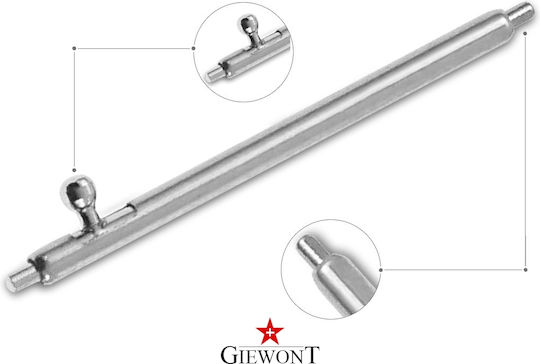 Giewont Steel 20mm Telescope Smartwatch Strap Bracelet Gwt20