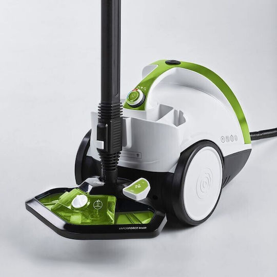 Polti Smart 110 Eco Dampfreiniger Druck 4bar mit Rädern und Stange