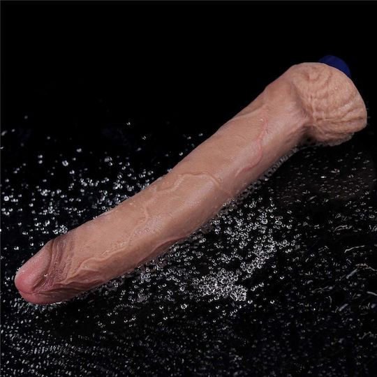 Lovetoy Real Softee Realistic Dildo with Scrotum Flesh 27.5cm