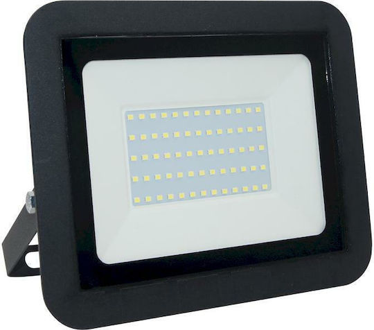 Geyer Στεγανός Προβολέας LED 50W Φυσικό Λευκό 4000K IP65
