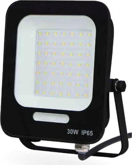 Lucas Waterproof LED Floodlight 30W Warm White 2700K IP66
