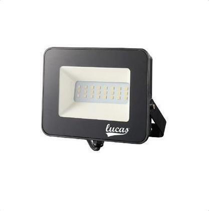 Lucas LED Στεγανός Προβολέας LED 10W Θερμό Λευκό 2700K IP65