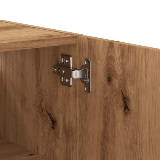 vidaXL Bathroom Cabinet L60xW31xH60cm Oak