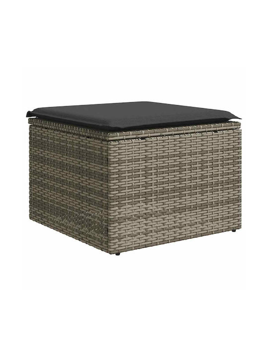 Zweisitziges Sofa Außenbereich Rattan mit Kissen 55x55x37cm