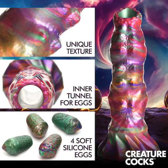 Master Series Dildo mit Hoden und Saugnapf