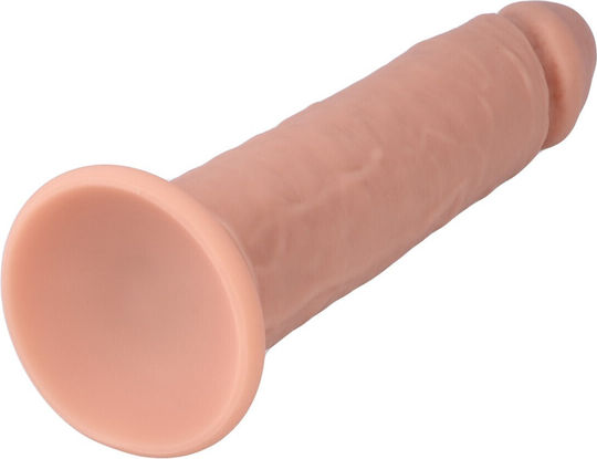 Virgite Glass Dildo With Suction Cup Flesh 26cm