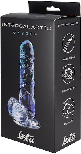 Lola Games Dildo με Όρχεις Διάφανο