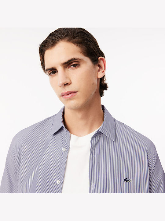 Lacoste Πουκάμισο Μπλε Σκούρο