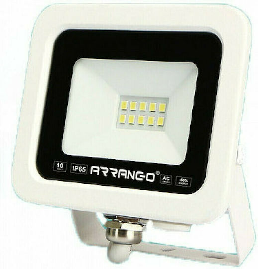 Arrango Waterproof LED Floodlight 30W Cold White 5000K IP65