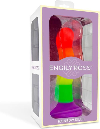 Engily Ross Dildo με Βεντούζα 18cm