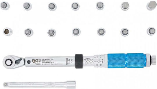 BGS Technic Δυναμόκλειδο Καρέ 1/4"