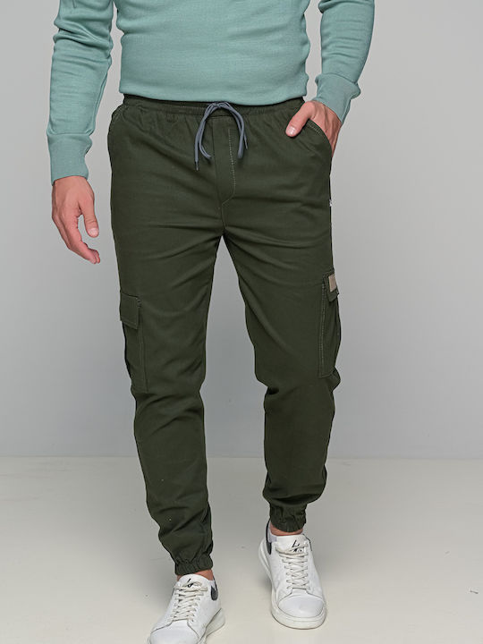 Trousers Cargo in Regular Fit Khaki