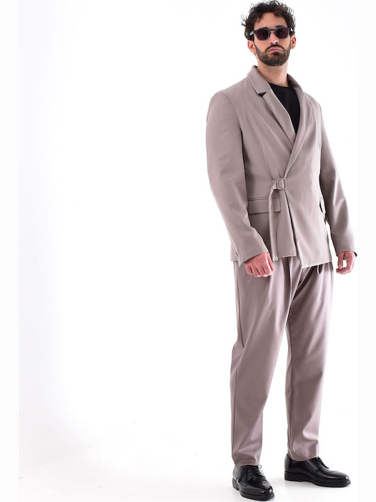 Taupe Men's Trousers