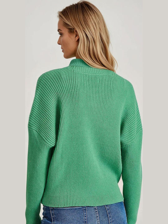 Funky Buddha Πουλόβερ Jade Mint Green